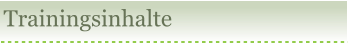 Trainingsinhalte